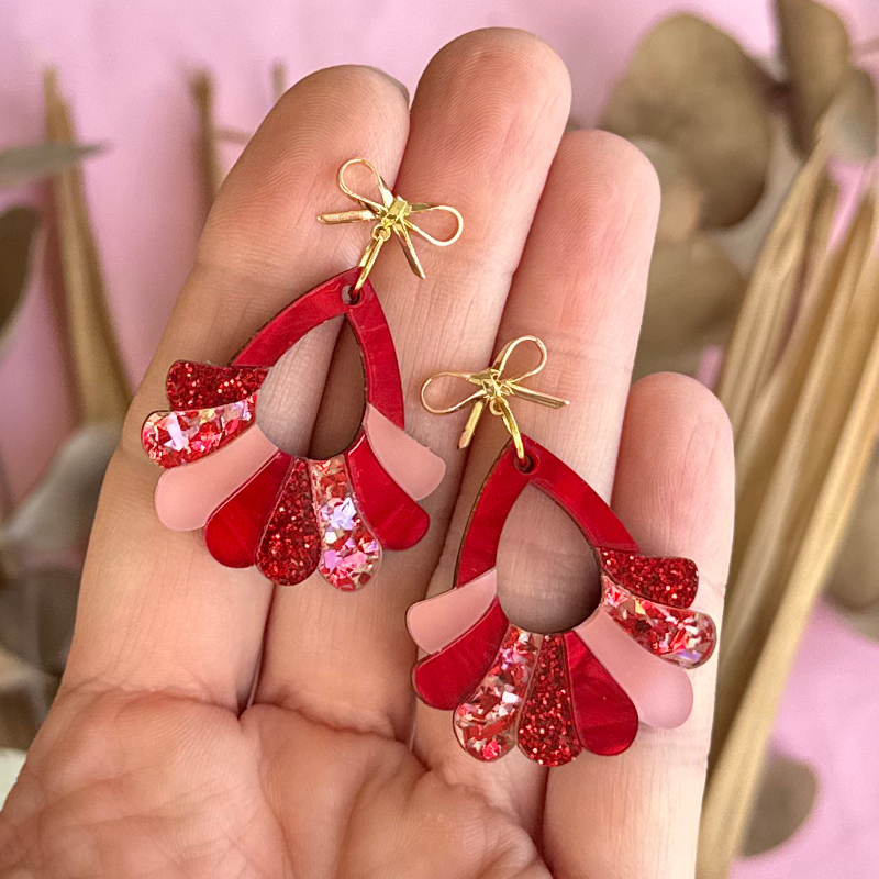Arabella Red Acrylic