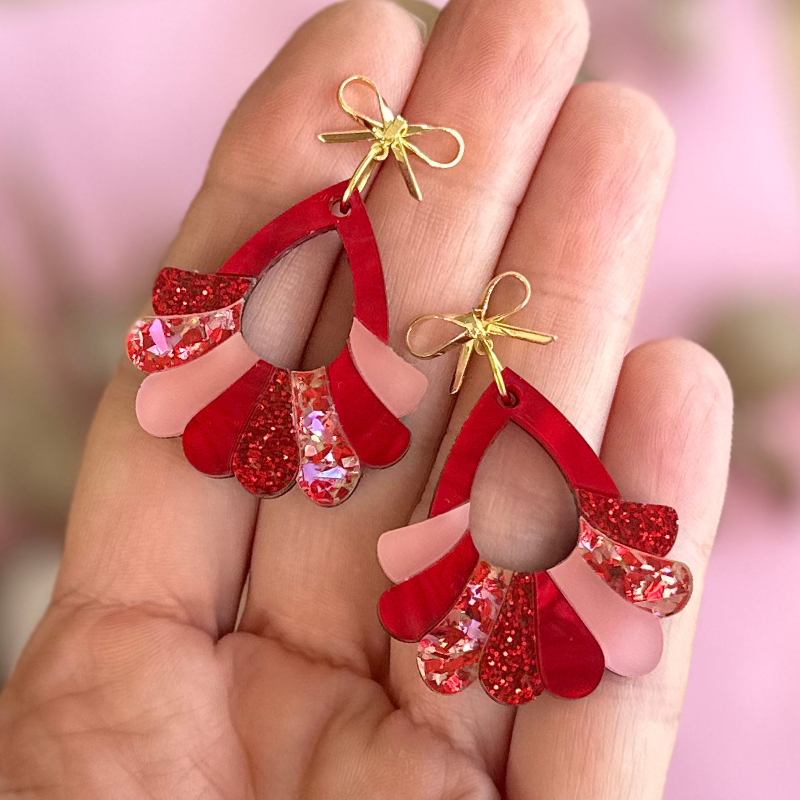 Arabella Red Acrylic
