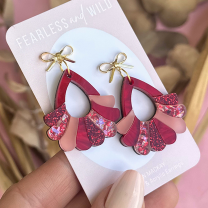 Arabella Red Acrylic