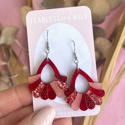 Arabella Red Acrylic