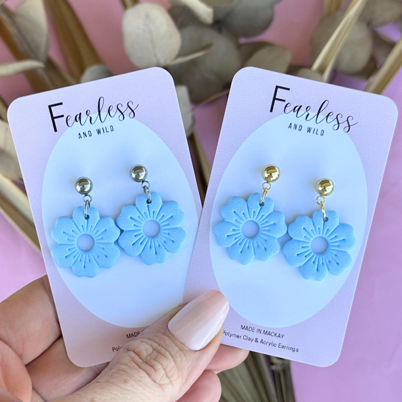 Edwina Bright Blue