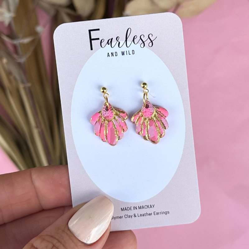 Daisy Petal Rosewater Dangle