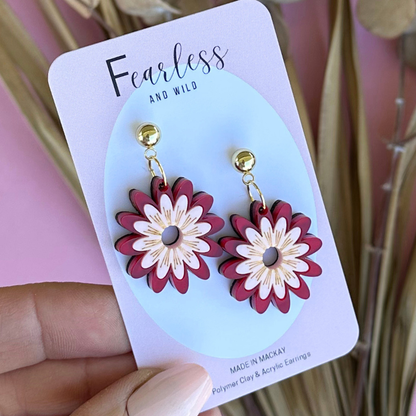 Tina Daisy Pink Acrylic