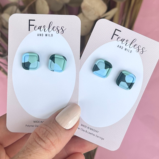 Square Bluegrass Stud