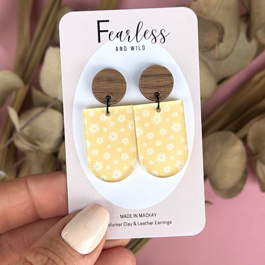 Avah Yellow Daisy Acrylic