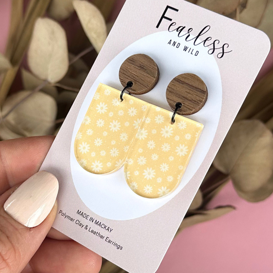 Avah Yellow Daisy Acrylic