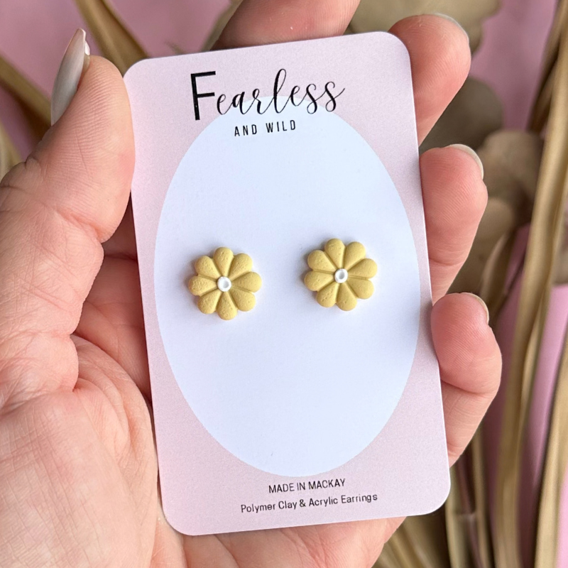 Buttercup Daisy Studs