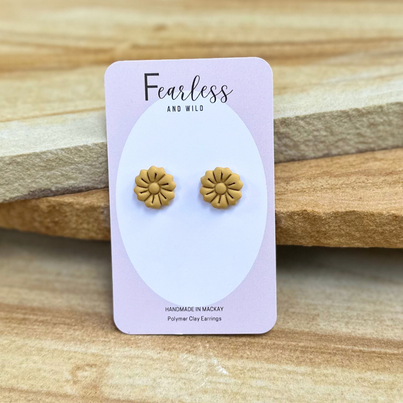 Clay online earrings studs